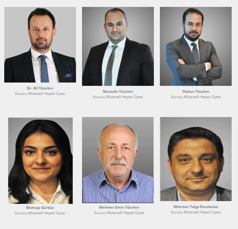 Hakkımızda 2 Yücelen Vakfı Mütevelli Heyeti